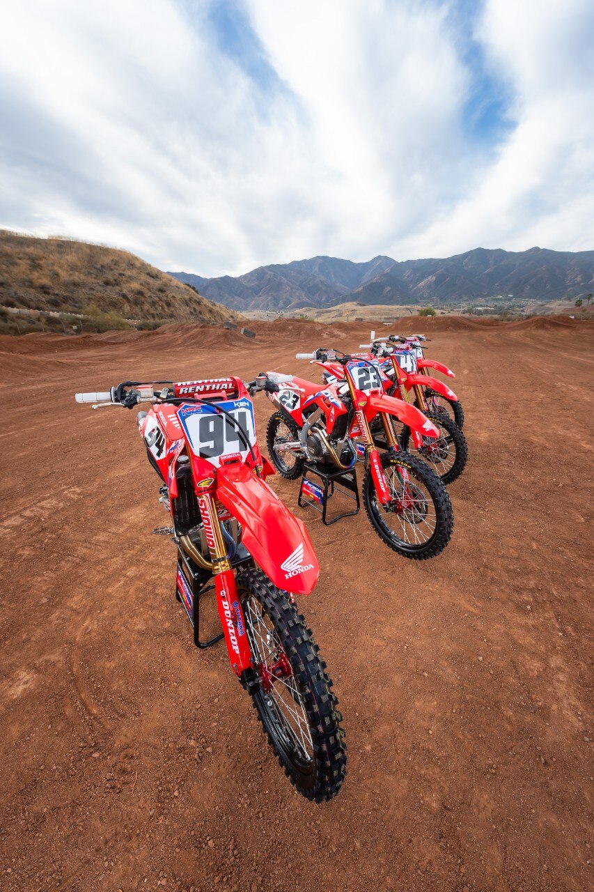 Team Honda HRC 2021 shootout